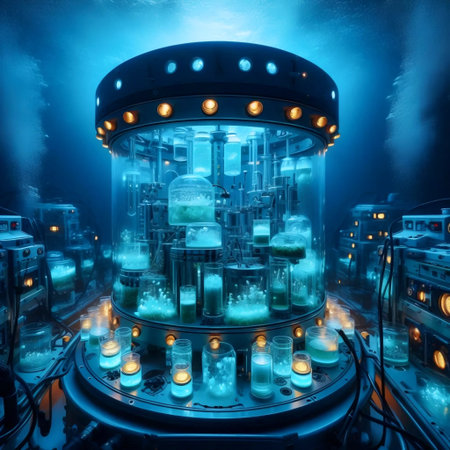 Deep-sea research pod, Ai generated image