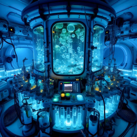 Deep-sea research pod, Ai generated imageの写真素材