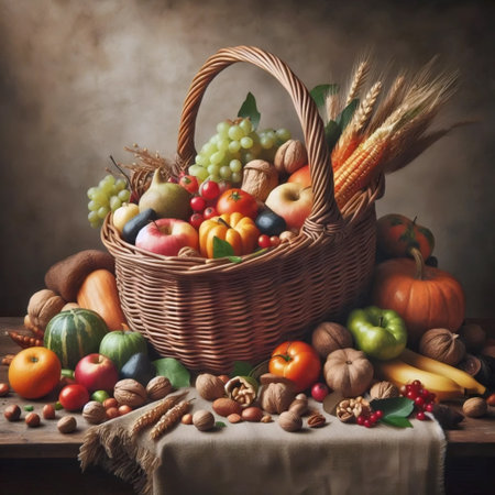 Cornucopia abundance, Ai generated image
