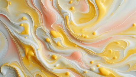Abstract wallpaper with liquid glass effect, Ai generated image