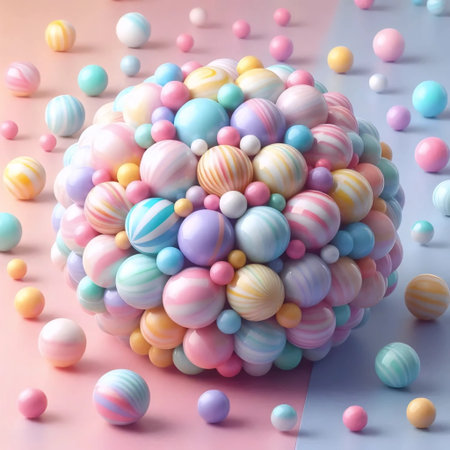Abstract wallpaper with liquid effect, Ai generated image