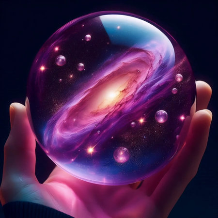Abstract wallpaper with liquid glass effect, Ai generated image