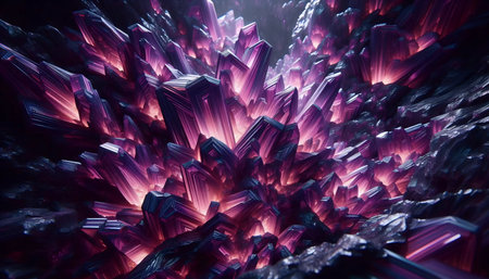 Abstract wallpaper with liquid glass effect, Ai generated image