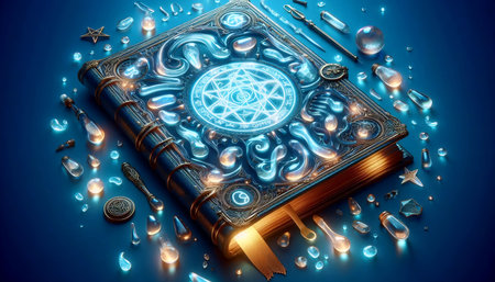 Abstract wallpaper with liquid glass effect, Ai generated imageの写真素材