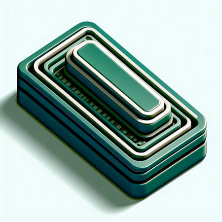 A neumorphic toggle switch icon, AI generated image
