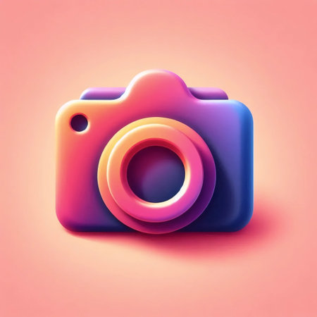 A neumorphic icon, AI generated image