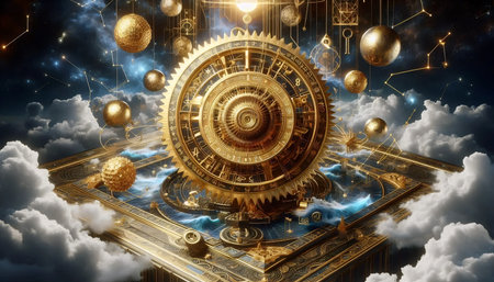 Hyper-realistic abstract Tarot card design, Ai generated image