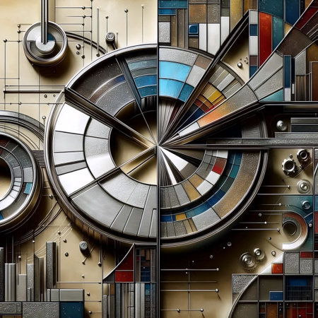 Market share visualization, Ai generated imageの写真素材