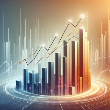 Motivational skill growth charts, AI generated imageの写真素材