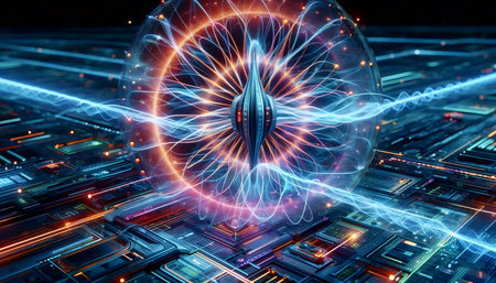 Plasma energy core, Ai generated image