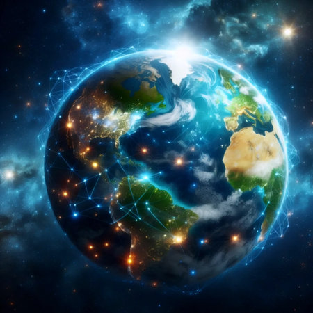 A global peace concept, Ai generated imageの写真素材