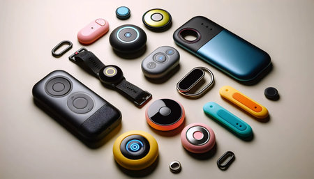 A personal safety devices, Ai generated imageの写真素材