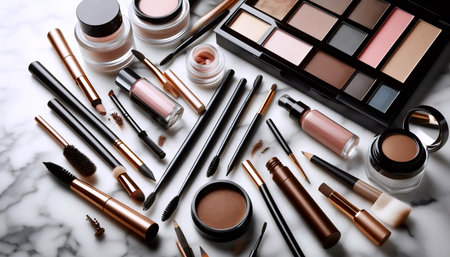 A brow products organization, Ai generated imageの写真素材