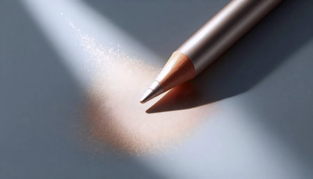 A brow highlighting technique, Ai generated imageの写真素材