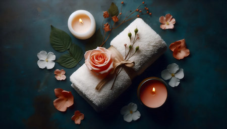 Bikini area abstraction, Ai generated imageの写真素材