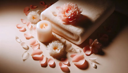 Bikini area abstraction, Ai generated imageの写真素材