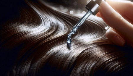 A serum application, Ai generated imageの写真素材