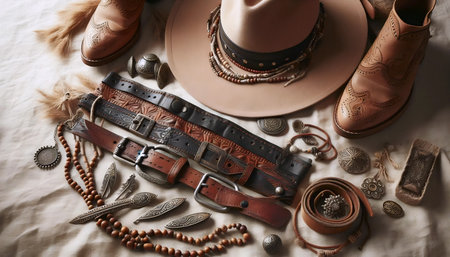 Boho fashion style, Ai generated image