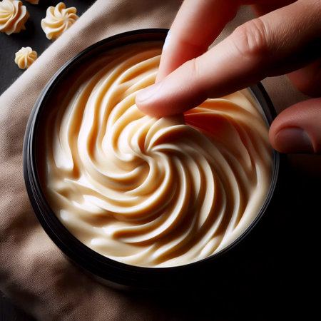 A hair mask with rich texture, Ai generated imageの写真素材