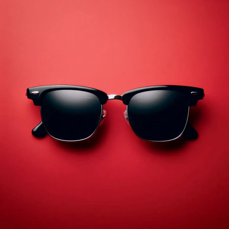 A classic wayfarer sunglasses masterpiece, Ai generated imageの写真素材