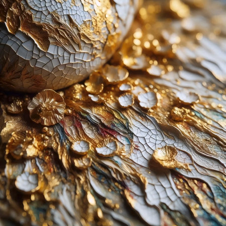 A textured abstract mixed media artwork, Ai generated imageの写真素材