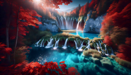 Ai generated imageの写真素材