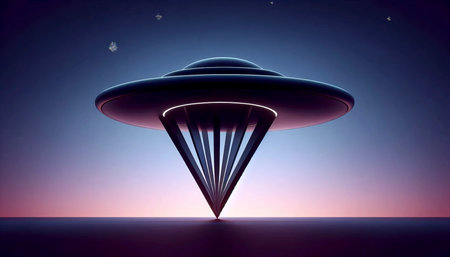 A modern I Want To Believe poster art, Ai generated image