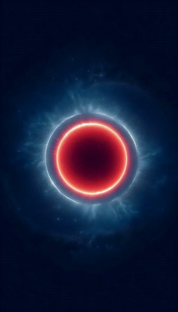 A minimalist digital artwork, Ai generated image