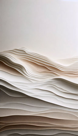 A minimalist abstract textural art print, Ai generated imageの写真素材