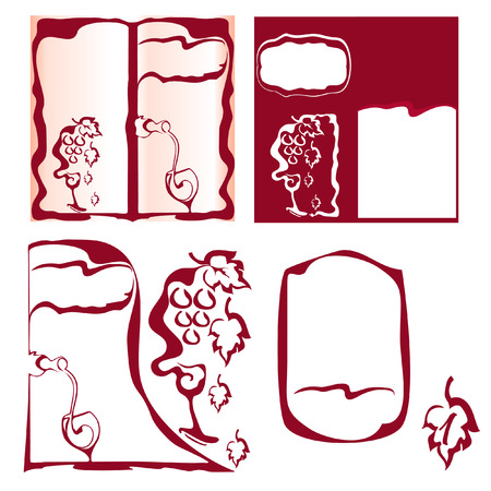 Corporate identity, vector, bookletのイラスト素材