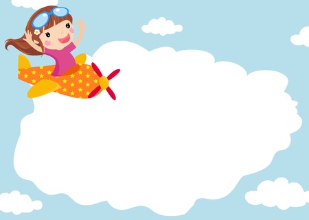 little girlのイラスト素材