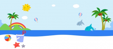beachのイラスト素材