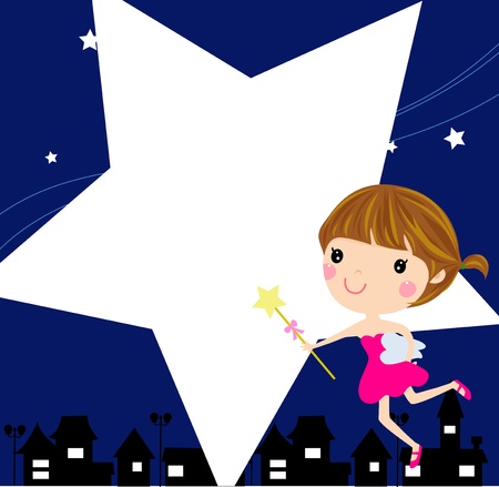 Illustration of a Tooth fairyのイラスト素材