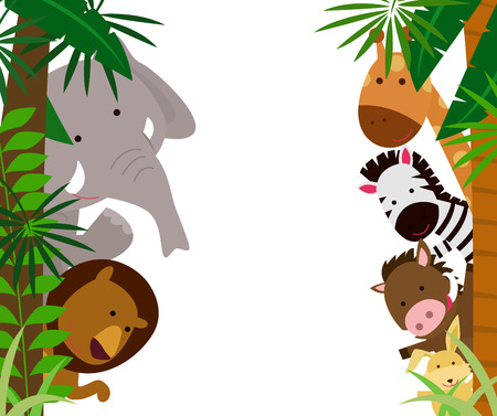 Animalsのイラスト素材