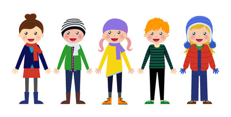 Group of teenagers
