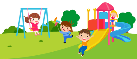 Group of  childrenのイラスト素材