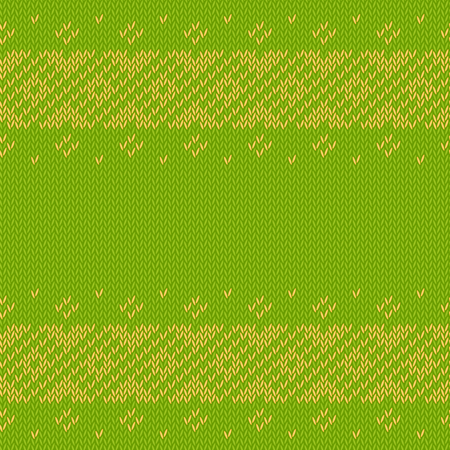 Winter knitted cards and templates with traditional wool ornamental patternsのイラスト素材
