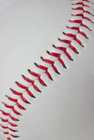 Baseball detail close-upの写真素材