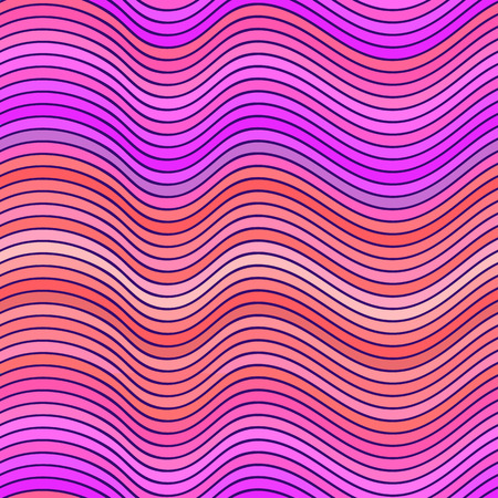 Seamless pattern with waves, abstract backgroundのイラスト素材