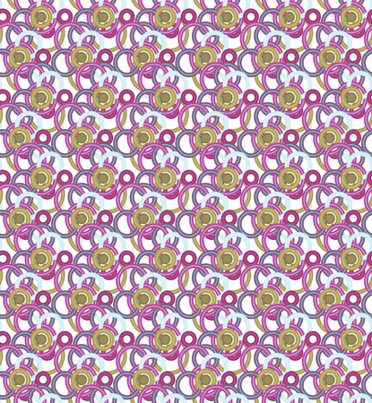 Abstract shapes vector background: purple circlesのイラスト素材