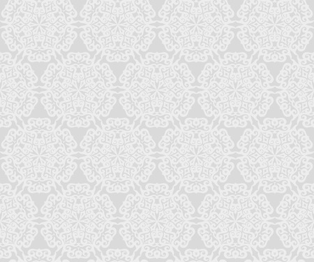 Seamless background. Vector abstract pattern with lacy snowflakes.のイラスト素材