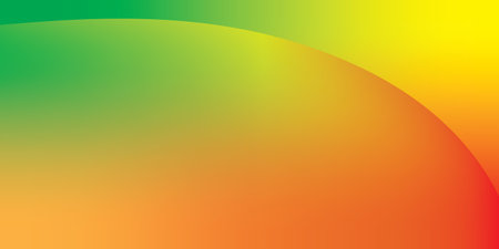 Abstract Green Yellow Red Gradient Background with Metalic effect Vector Illustrationのイラスト素材