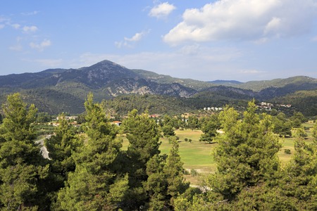 Territory of Porto Carras Grand Resort. Greeceの写真素材