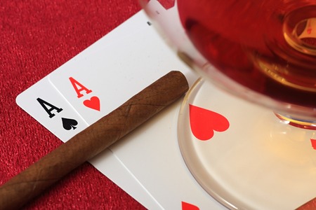 The best starting hand in poker - two aces.