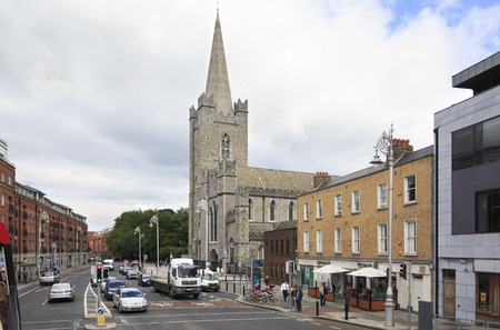 Dublin, Ireland - August 19, 2014: National Cathedral and Collegiate Church of Saint Patrickのeditorial素材