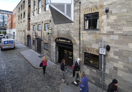 Dublin, Ireland - August 19, 2014: Old Jameson Distillery Tours in Dublinのeditorial素材