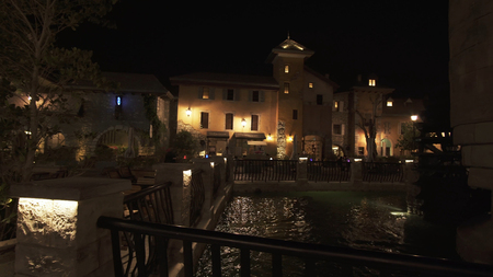 Dubai, UAE - April 01, 2018: Riverland at Dubai Parks and Resortsのeditorial素材