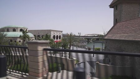 Dubai, UAE - April 01, 2018: Riverland at Dubai Parks and Resortsのeditorial素材