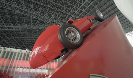 Abu Dhabi, UAE - April 04, 2018: Ferrari World Abu Dhabi on Yas Islandのeditorial素材