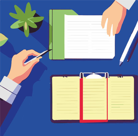 Flat design illustration concepts for business analysis and planning, consulting, team work, project management, financial report and strategy.のイラスト素材